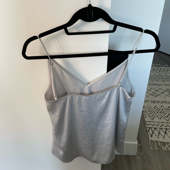 Wilfred Free Silver Silk Tank - Picture 2 of 4